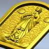 Богородица Валаамская - 3D модель STL для ЧПУ
