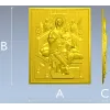 Богородица Всецарица - 3D модель STL для ЧПУ