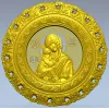 Богородица Донская - 3D модель STL для ЧПУ