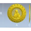 Богородица Донская - 3D модель STL для ЧПУ