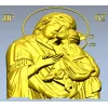 Богородица Песчанская - 3D STL модель для ЧПУ резьбы