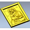 Божья Матерь "Взыскание погибших" - 3D модель STL для ЧПУ