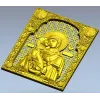Икона Божией Матери Владимирская - 3D модель STL для ЧПУ