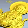 Богоматерь "Знамение" - 3D модель STL для ЧПУ