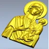 Иверская Богоматерь - 3D модель STL для ЧПУ
