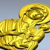 Иверская Богоматерь - 3D модель STL для ЧПУ