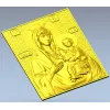 Иверская икона Божией Матери - 3D модель в формате STL для ЧПУ