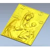 Иверская икона Божией Матери - 3D модель в формате STL для ЧПУ