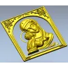 3D модель STL - Икона Божья Матерь Игоревская (рельеф)