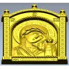 Икона Божией Матери Казанской - 3D модель STL для ЧПУ