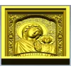 Казанская икона в рельефе - STL модель для ЧПУ