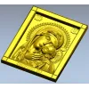 Божья Матерь Касперовская - 3D модель STL для ЧПУ