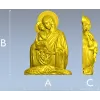 Почаевская Божья Матерь - 3D модель в формате STL для ЧПУ