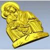 3D модель STL - Икона Божья Матерь Почаевская для ЧПУ