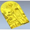 Пюхтицкая икона Божией Матери - 3D STL модель для ЧПУ