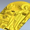 Пюхтицкая икона Божией Матери - 3D STL модель для ЧПУ