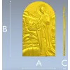 Пюхтицкая икона Божией Матери - 3D STL модель для ЧПУ