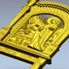 Божья Матерь Пюхтицкая - 3D модель STL для ЧПУ