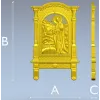 Божья Матерь Пюхтицкая - 3D модель STL для ЧПУ