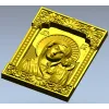 Божья Матерь Тыбынская - 3D модель в формате STL для ЧПУ
