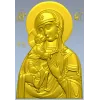 Феодоровская икона Богородицы - STL для ЧПУ