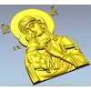 Феодоровская икона Богородицы - STL для ЧПУ