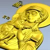 Феодоровская икона Богородицы - STL для ЧПУ