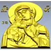 Феодоровская икона Богородицы - STL для ЧПУ