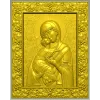 3D модель STL - Икона Богоматерь (Умиление) для ЧПУ