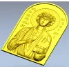 Икона Пантелеймона Целителя - 3D модель STL для ЧПУ