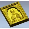 High-relief Orthodox Icon STL - Saint Benjamin of Petrograd