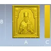 High-relief Orthodox Icon STL - Saint Benjamin of Petrograd