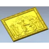 Anastasis - Resurrection Icon Relief (STL)