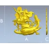 Saint George Slaying the Dragon - STL Relief for CNC
