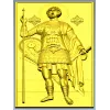 Saint George the Victorious - STL 3D model relief panel for CNC