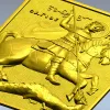Георгий Победоносец - барельеф в формате STL для ЧПУ