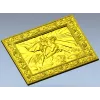 Saint George the Victorious - high-relief STL panel for CNC