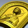 Барельеф Святого Георгия Победоносца в арке - STL для ЧПУ