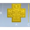 Крест-панно "Господи, благослови" - 3D модель STL для ЧПУ