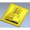 Господь Вседержитель - 3D модель STL для ЧПУ (икона, рельеф для фрезера)