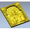 Икона "Господь Вседержитель" - STL для ЧПУ