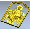 Господь Вседержитель - 3D модель STL для ЧПУ