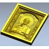 Christ Pantocrator - high-relief STL model for CNC