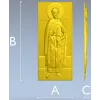 Рельефная икона-князь - 3D модель в формате STL для ЧПУ