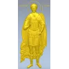 Святой Дмитрий Солунский - рельефная 3D модель STL для ЧПУ