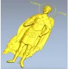 Святой Дмитрий Солунский - рельефная 3D модель STL для ЧПУ