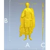 Святой Дмитрий Солунский - рельефная 3D модель STL для ЧПУ