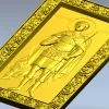 Икона Дмитрий Солунский - 3D модель STL для ЧПУ