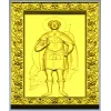 Икона Дмитрий Солунский - 3D модель STL для ЧПУ