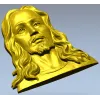 Лик Спасителя - 3D STL рельеф для ЧПУ